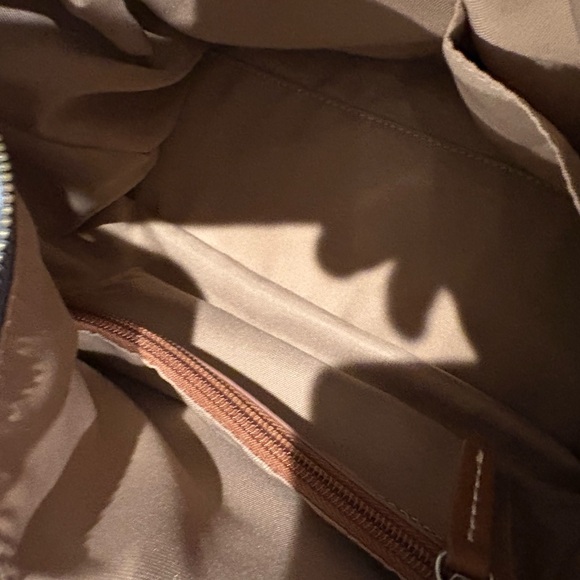 The Sak Los Feliz Hobo Blue and Brown Shoulder Bag - Picture 5 of 6